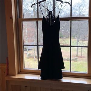 Black formal dress